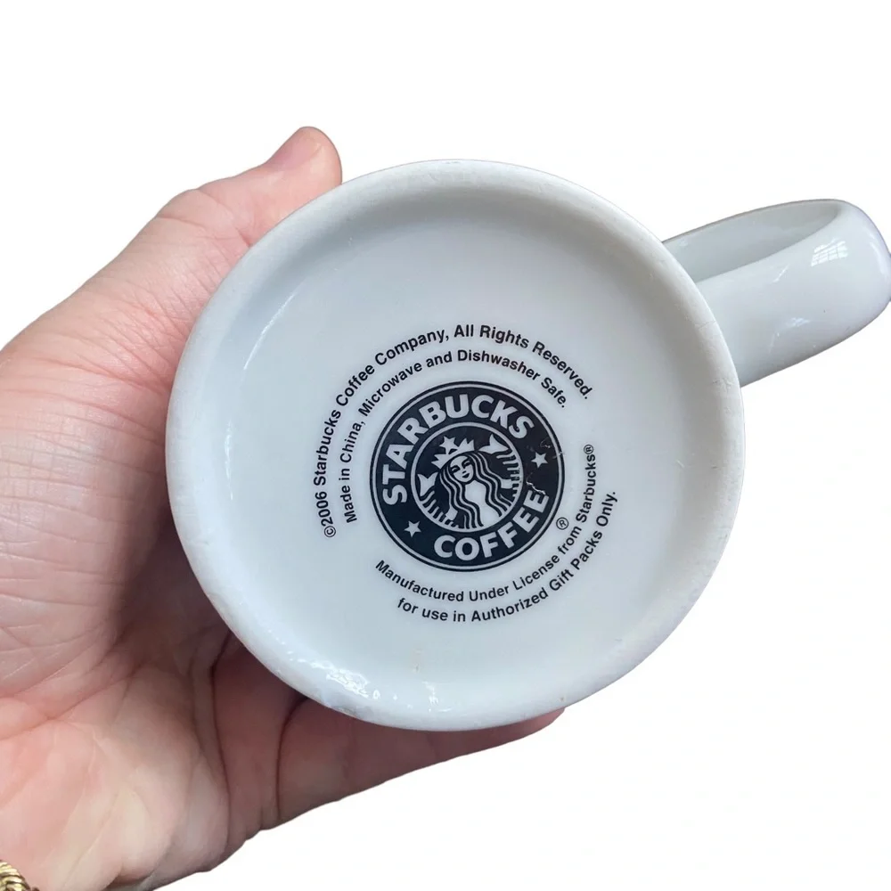 Starbucks Coffee Mug Cup Mermaid Siren Logo 2006